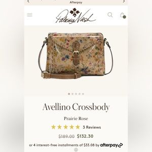 Patricia Nash
Prairie Rose Avellino Crossbody Bag